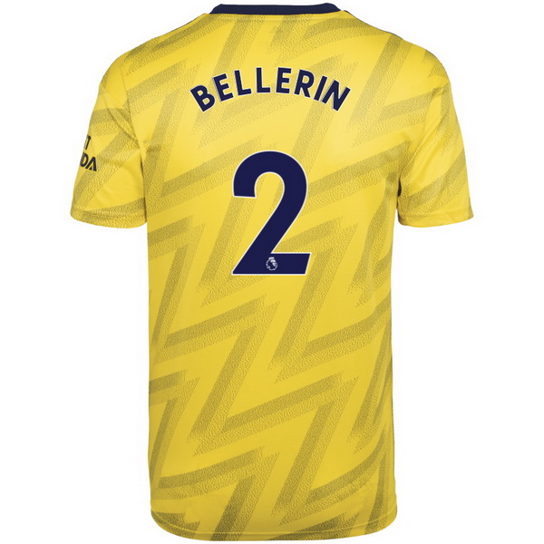 Trikot Arsenal NO.2 Bellerin Auswarts 2019-20 Gelb Fussballtrikots Günstig